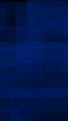Dark blue background. Blue backdrop with transparent suares. Vertical orientation. 3D illustration