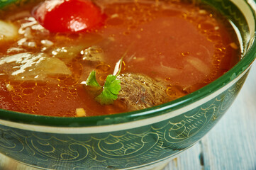 Algerian Chourba Hamra F'daouech