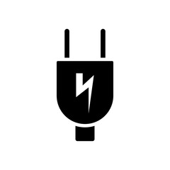 Electric plug icon