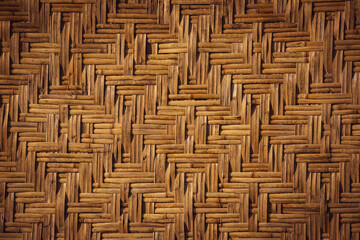 texture of bamboo mat