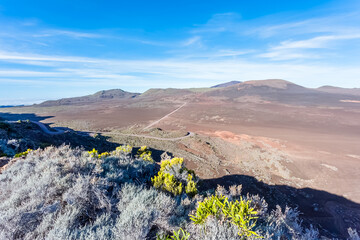Plaine des Sables, Piton de la Fournaise, île de la Réunion 