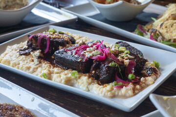 Pork with rice