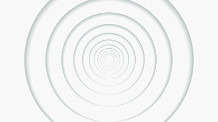 White Wave Abstract Paper Cut Background Desgin Vector Round Shadow Template