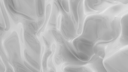 White smooth glossy abstract elegant liquid background. White lava, cream, latex, lacquer, varnish wave.