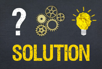 Obraz premium Solution