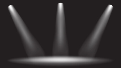 Three stage light pointing down © MigrenArt