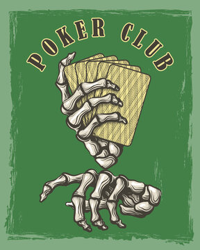 Vintage Poker Club poster
