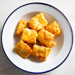 Hojaldre with grilled cheese delicious snacks