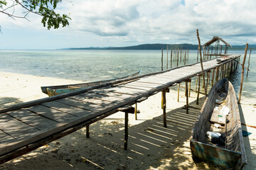 Fototapeta premium Kri Island at Raja Ampat, New West Papua, Indonesia