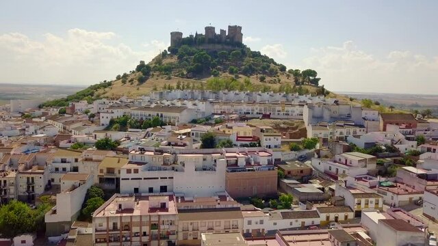 Famous castle in Almovodar del Rio, Cordoba Province, Spain