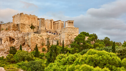 Acropolis in Athens in Greece