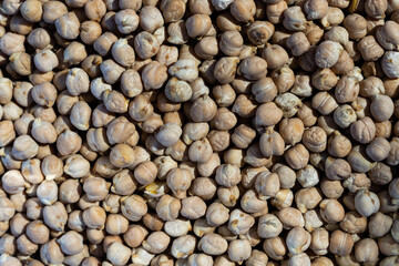 close up raw chickpea, food and legumes concept wallpaper