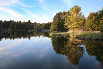 River Scenic near Peterborough Ontario
