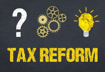 Obraz premium Tax Reform