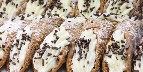 Italian pastries called CANNOLI for sale