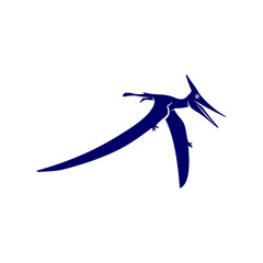 Pterosaurs logo design vector. Icon Symbol. Template Illustration