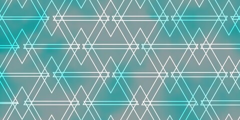 Light BLUE vector background with triangles. Abstract gradient illustration with triangles. Best design for posters, banners.