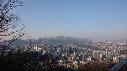 view over Seoul