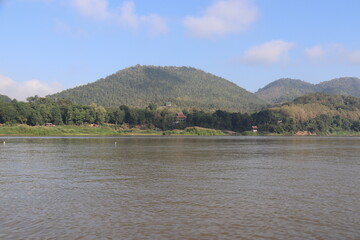 Fototapeta premium Fleuve Mékong, Laos