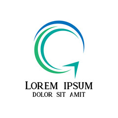 Letter G Repeat Logo, Concept Letter G + Icon Repeat