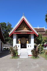 Tambour dans un temple à Luang Prabang, Laos