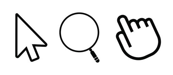 scroll icon on white background