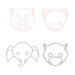 ANIMAL ICON DESIGN