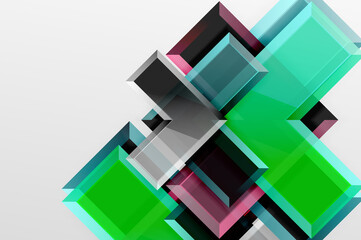 Metal arrow shape background. Abstract geometric background with 3d effect composition For Wallpaper, Banner, Background, Card, Book Illustration, landing page