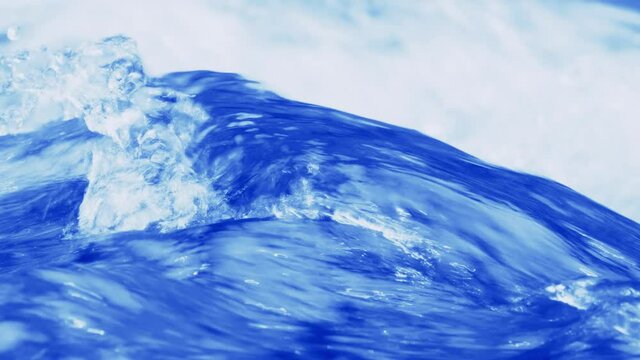 水流（スローモーション）