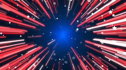 American stars and stripes patriotic background