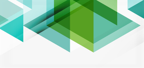 Geometric abstract background, mosaic triangle and hexagon shapes. Trendy abstract layout template for business or technology presentation, internet poster or web brochure cover, wallpaper