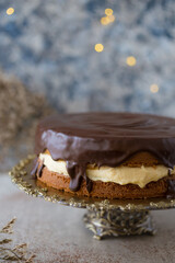 Boston Cream Cake