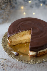 Boston Cream Cake