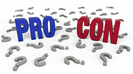 Debating the Pros and Cons.