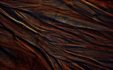 Obraz premium Abstract color sand texture to an abandoned mine of kaolin