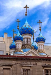 Plexiglas foto achterwand Russian Orthodox Church. San Telmo, Buenos Aires, Argentina. © Bernardo Galmarini