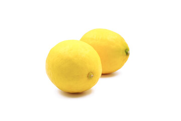 Lemon isolated on white background