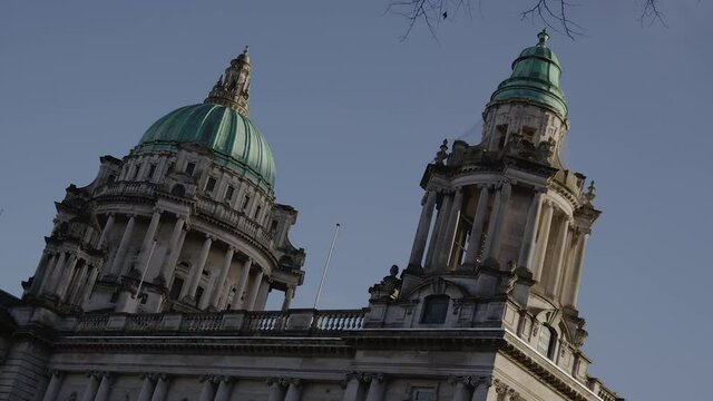 Belfast City Hall shot on RED Helium 8K with 12mm lens at 60fps in RED Gamma 2.2