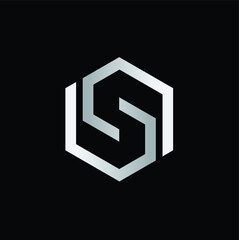 Abstract letter S logo