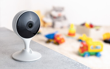Ip camera Security monitoring playing room for kids