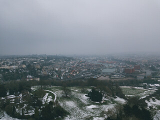 Obraz premium Aerial view of the Bristol