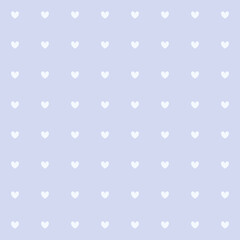 seamless pattern with purple heart