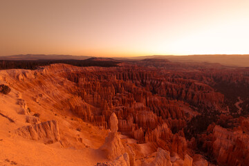 Fototapeta na wymiar Bryce Canyon Nationalpark, rote Steine