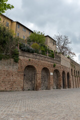 View of the city of Urbino