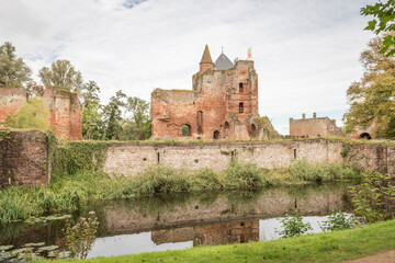 remains of Brederode Castle in the Netherlands