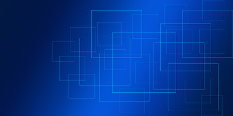 
Shiny neon glowing techno lines, hi-tech futuristic abstract background template with square shapes 