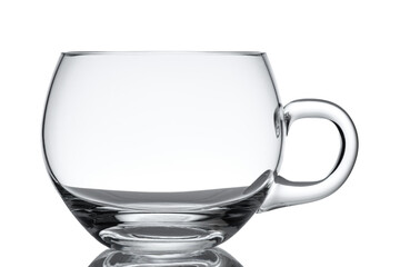 Glass for tea close-up