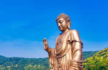 Lingshan Giant Buddha Tourism Scenic Area, Wuxi City, Jiangsu Province, China