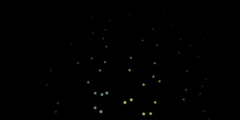 Dark Multicolor vector texture with beautiful stars. Blur decorative design in simple style with stars. Pattern for websites, landing pages.