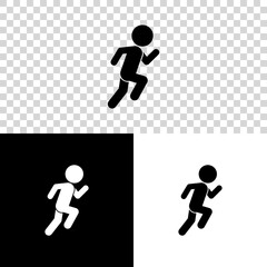 Fototapeta na wymiar Running icon vector, solid logo illustration, pictogram isolated on white and blac